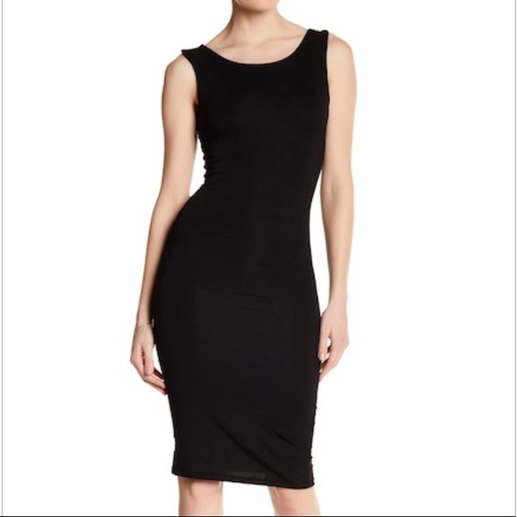 velvet torch racerback bodycon midi dress